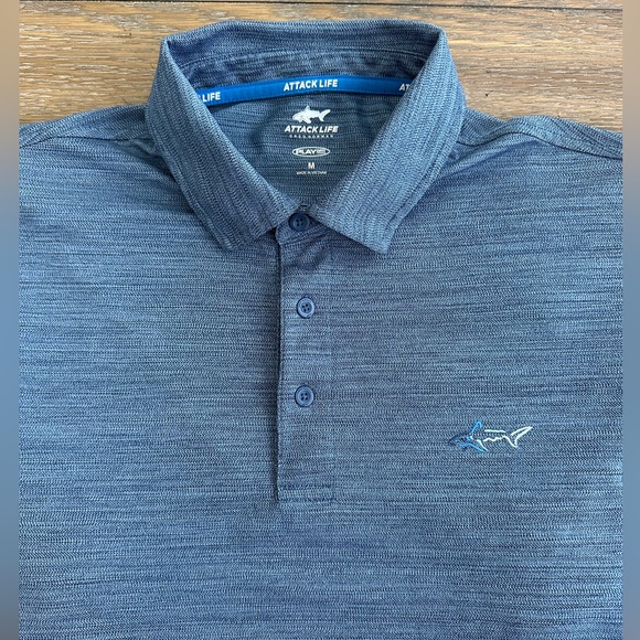 Greg Norman Attack Life Polo Size M‎ Gently Worn - Picture 1 of 4